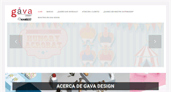 Desktop Screenshot of gavadesign.com